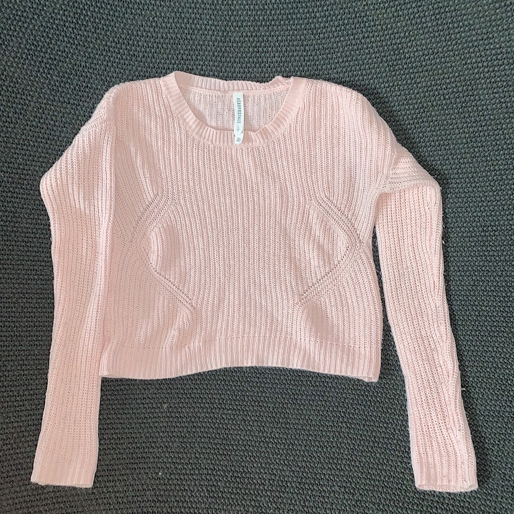 Light Pink Knit Sweater